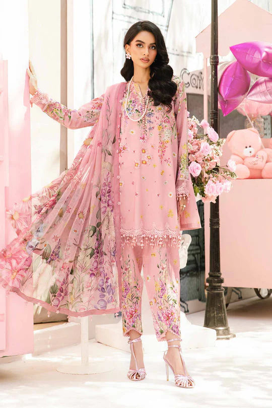 3 Piece - Unstitched Digital Printed Lawn Fabric– GRWF-605