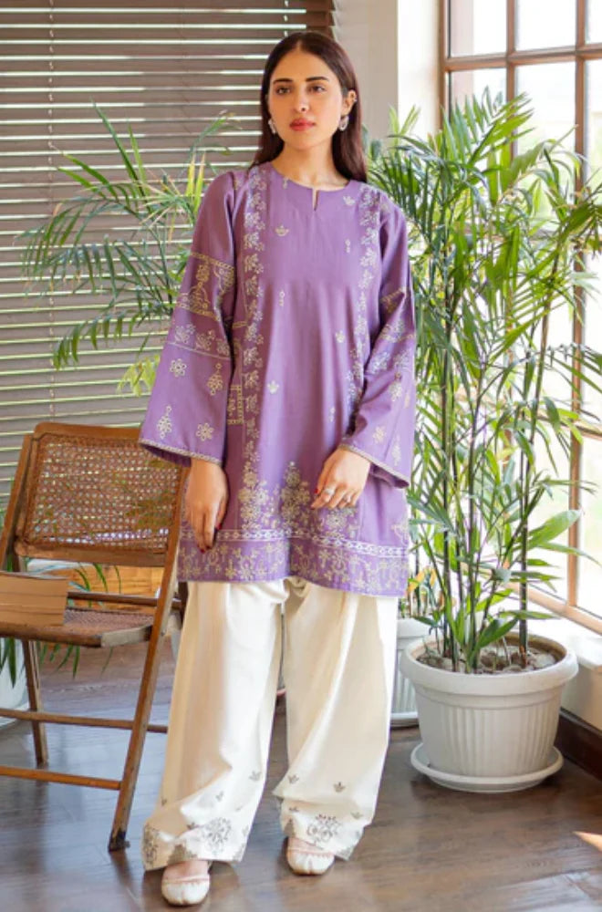 Summer 2PC Lawn Embroidered Suit - GRWT-05