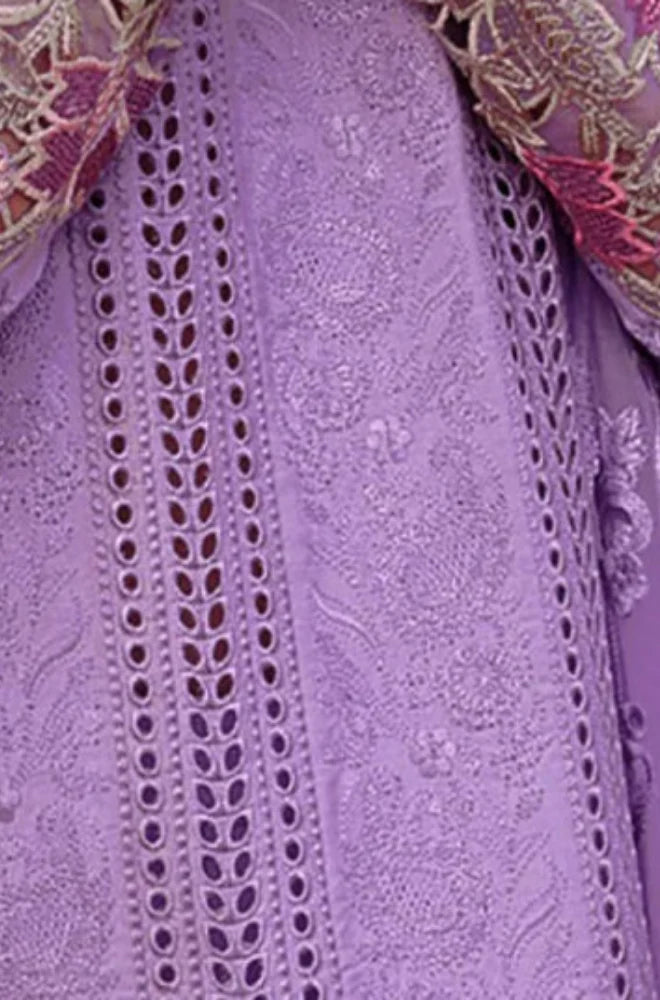 Summer 3PC Chickankari Lawn Embroidered Suit - GRW-20