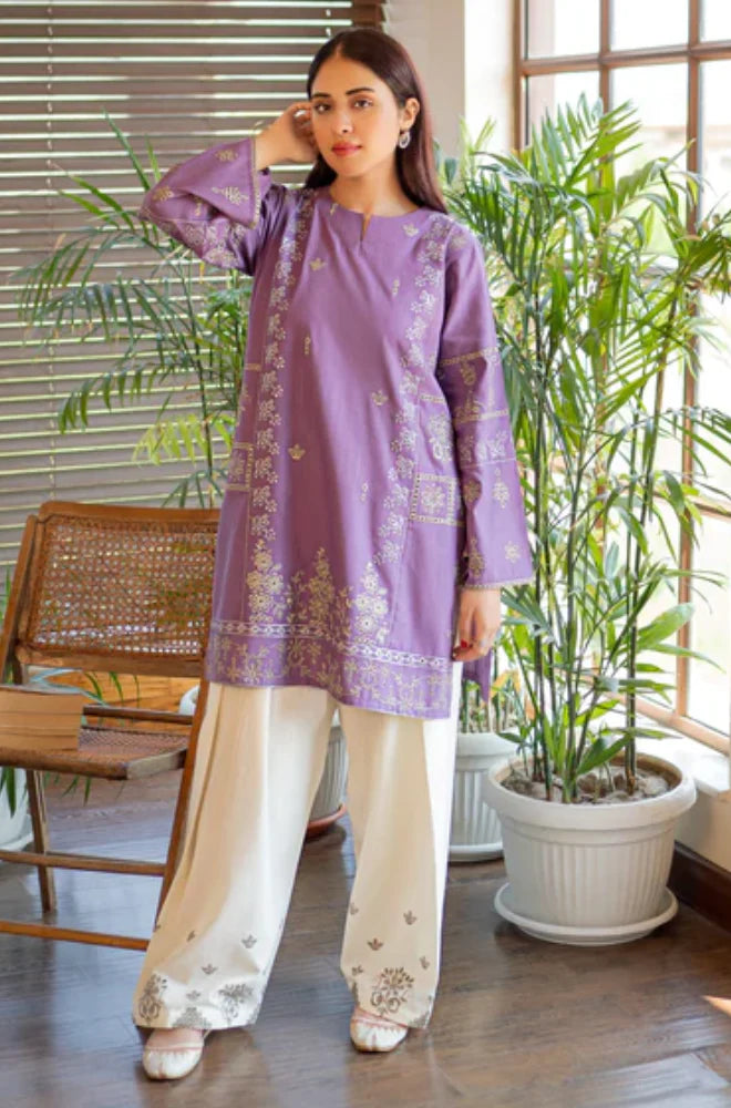 Summer 2PC Lawn Embroidered Suit - GRWT-05