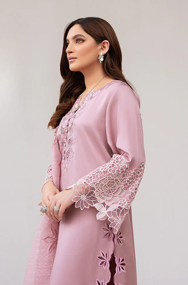 Summer 3PC Lawn Embroidered Suit- GRW-18