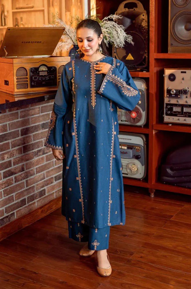 Summer 2PC Lawn Embroidered Suit - GRWT-03