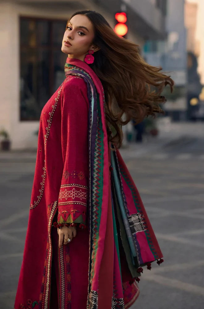 Summer 3PC Lawn Embroidered Suit - GRW-08