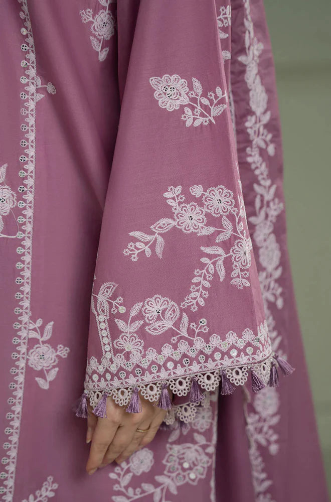 Summer 3PC Lawn Embroidered Suit- GRW-19