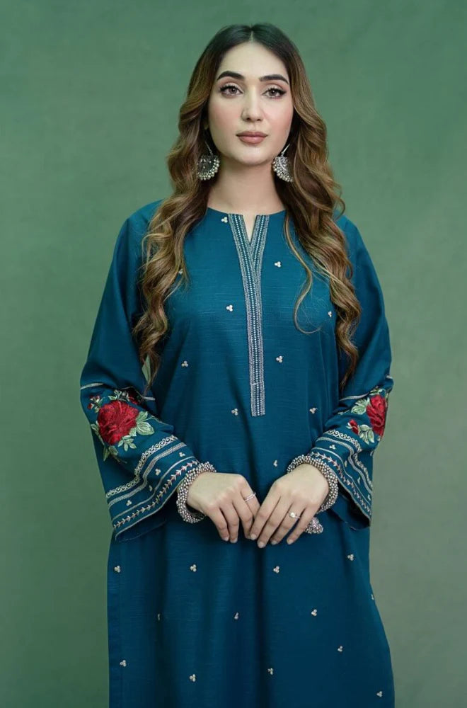 Summer 2PC Lawn Embroidered Suit - GRWT-01