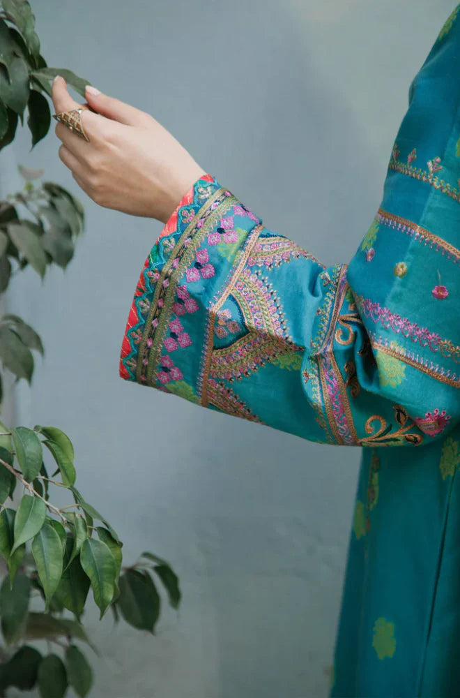Summer 3PC Lawn Embroidered Suit - GRW-07