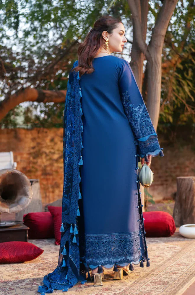 Summer 3PC Lawn Chikankari Embroidered Suit - GRW-05
